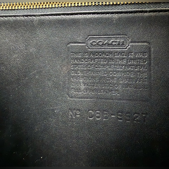 Coach Classic Black Willis Top Handle Crossbody Bag Style No. 9927 - Picture 14 of 14